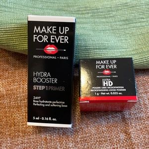 Make Up For Ever premium samples